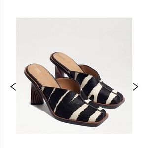 Sam Edelman square toe mule heels